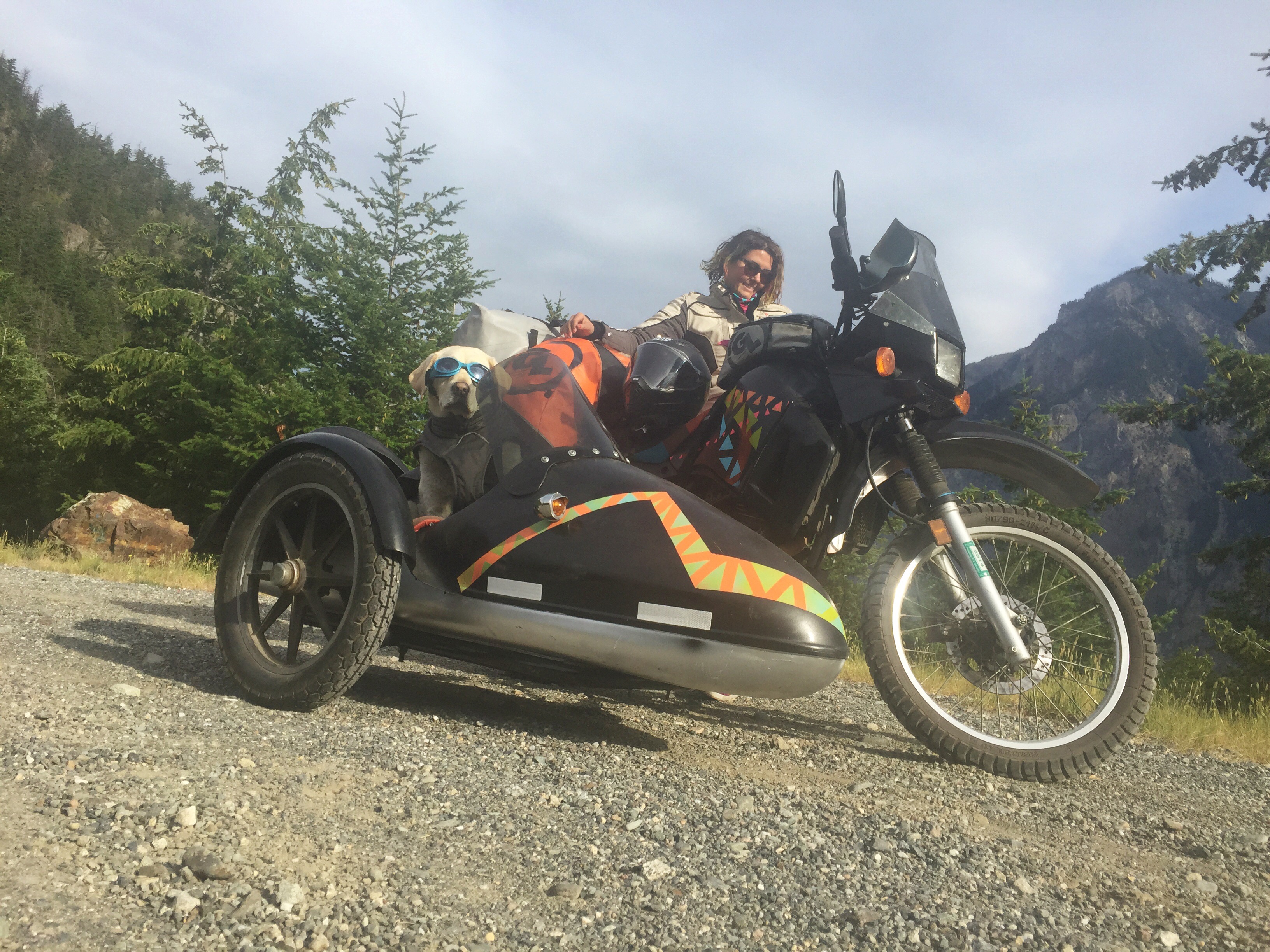 Mallory Paige & Baylor the Dog in British Columbia