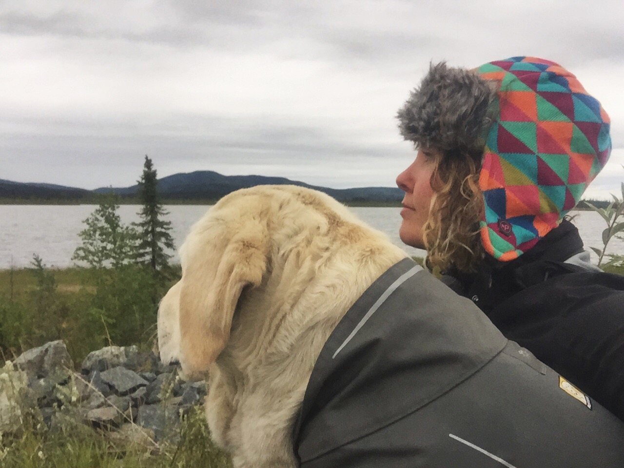 Mallory & Baylor in the Yukon