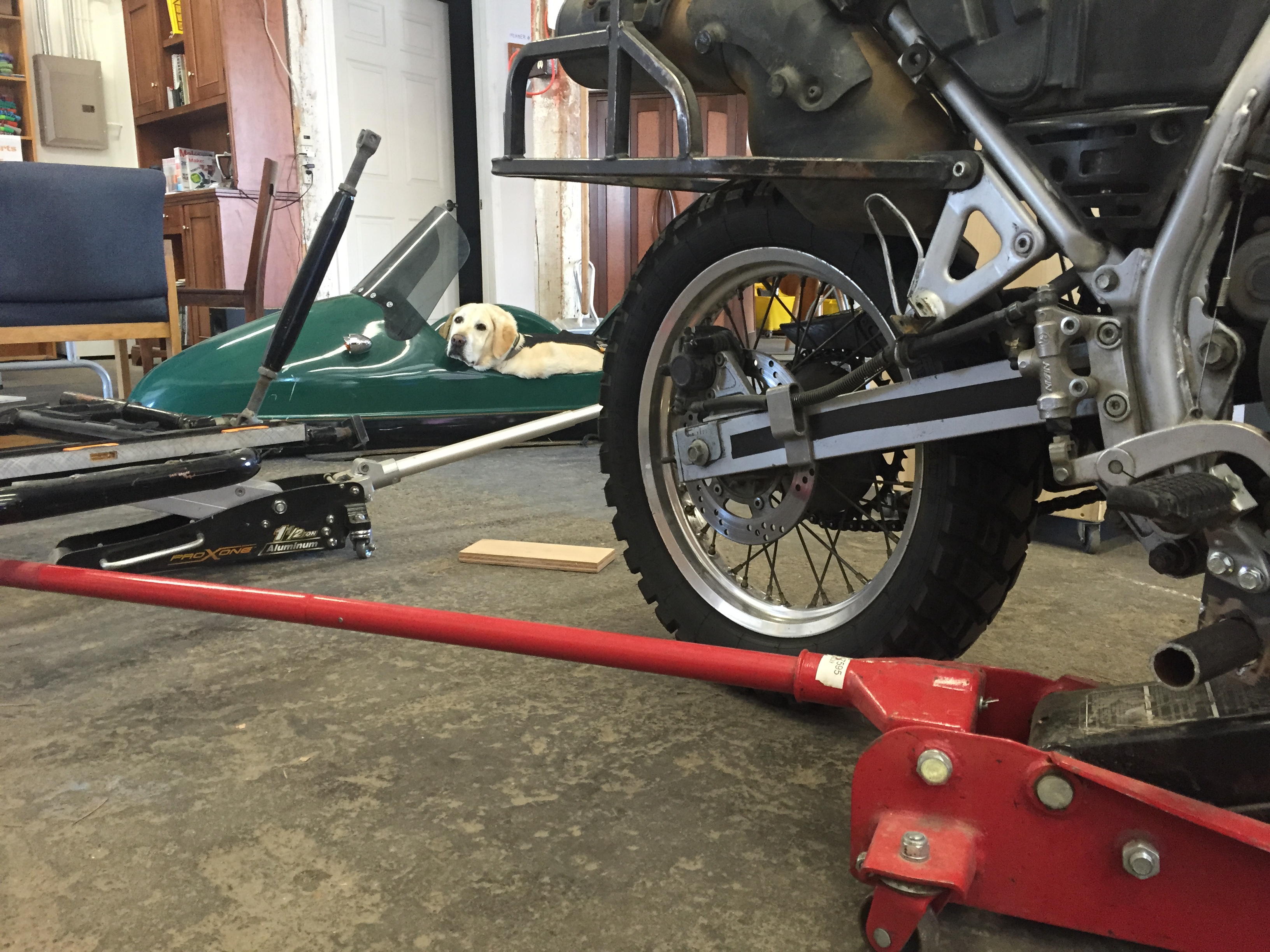 Rufio A Diy Klr650 Sidecar Build Mallory Paige