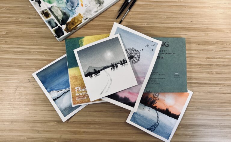 Cold Press vs Hot Press Watercolor Paper: What You Need to Know