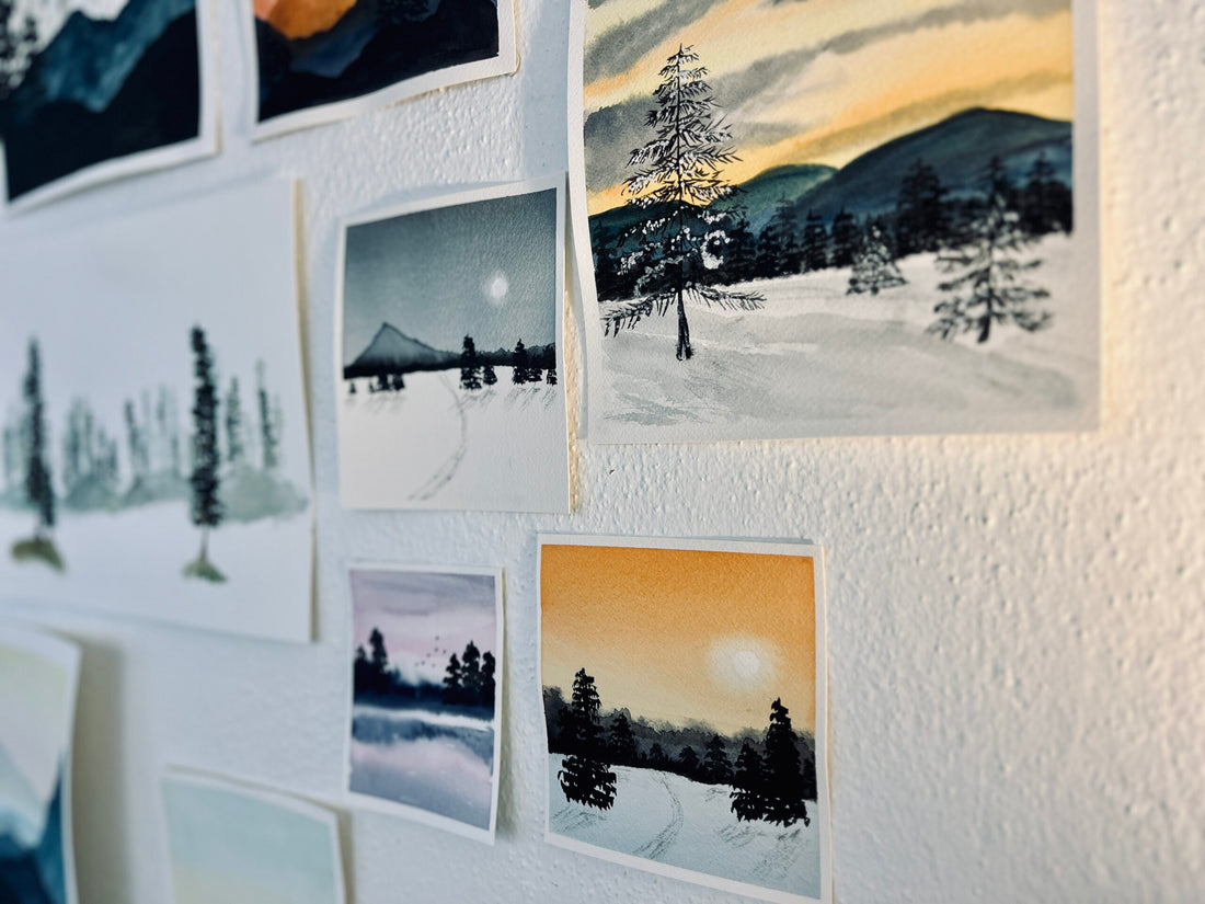 Can you watercolor paint as a perfectionist