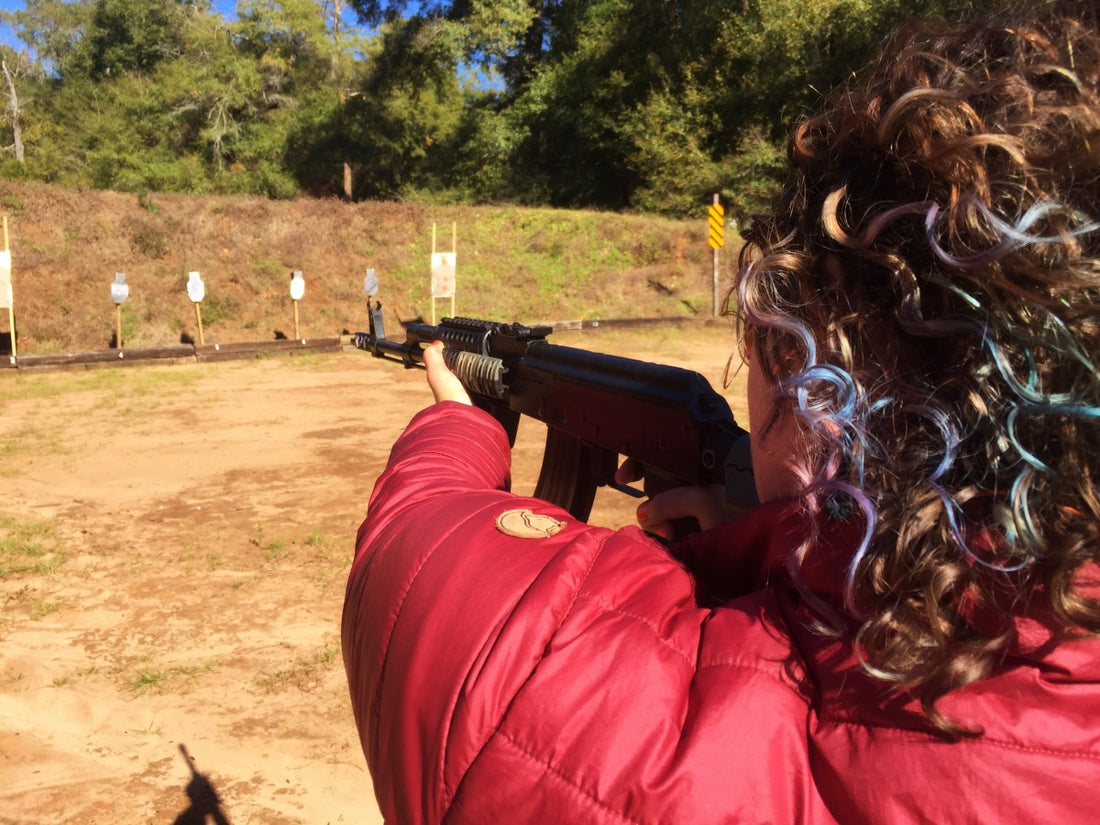 Mallory Paige Shoots a Big Gun