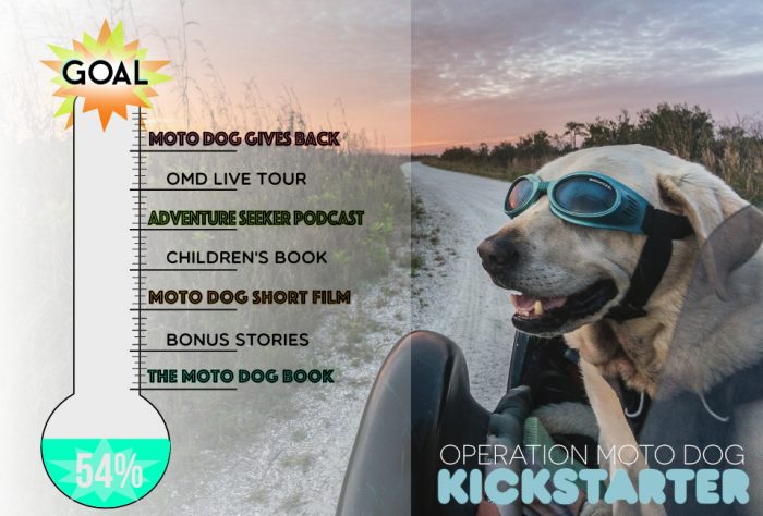 Operation Moto Dog Kickstarter - Halfway There!